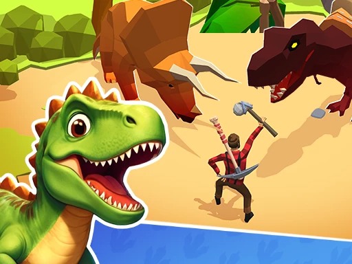 Dino Survival: 3D Simulator, Game Logo