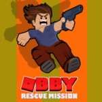 Obby Rescue Mission- Game Logo