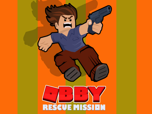 Obby Rescue Mission- Game Logo